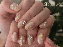 ベル(Belle)/キラキラパーツネイル♪