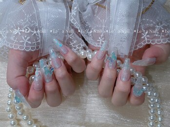 レアネイル 渋谷店(Le’a nail)/蝶々ネイル