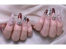 エムズ ネイルサロン(M2)/ツイードフレンチ