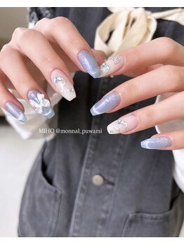 モナールアンド(MONNAL&)/ブルーハートネイル