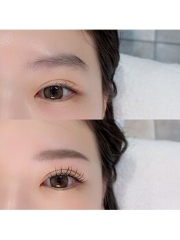 ノリト(norito)/マツエク＋眉ＷＡＸビフォアフ