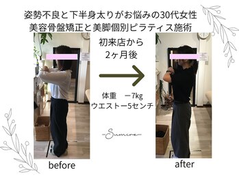 整体院 菫(sumire)/美容骨盤矯正×ピラティスお客様