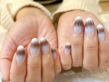 フチュール(futur)/エアブラシでボーダー♪