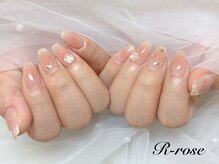 じゅわっとチークネイル