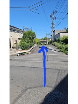 エクラヴィ(Eclatvie)/徒歩の方の道順(4)