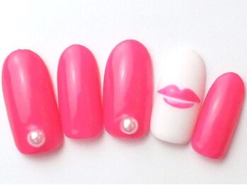 リボン 立川店(Ribbon)/定額SimpleArt6700円+tax リップ