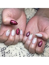 シックな宝石で大人っぽく・・・