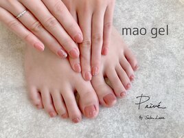 人気のmaogel☆うるつやネイル