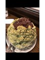 エスペランサ 中目黒店 かき氷大好きです!特に夏はついつい食べてしまいます。