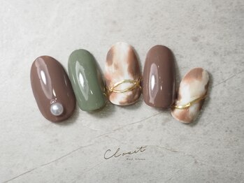 ネイルクローゼット(Nail Closet)/11月 Monthly Design
