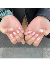 ヒルズ 原宿(Hills Harajuku)/桃うるうるネイル