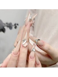 キラキラ持ち込みデザイン