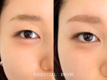 エッセンシャルブロウ 代官山(ESSENTIAL BROW)の写真/【アイブロウ美眉スタイリング+描き方レクチャー+全顔ワックス1回】速攻！垢抜け目元に♪#代官山 #眉毛