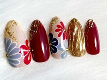 ネイルズ とんぷそん/和柄アートネイル♪