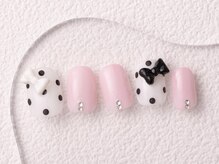 アイネイルズ 大宮店(Ｉ nails)/ドットリボン