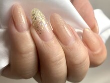 ミーナネイル(miinanail)/上品ラメグラデーション