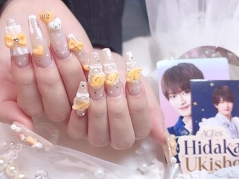 ACEes浮所飛貴くん生誕ネイル