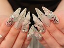色作りネイルデザイン