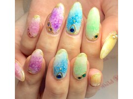 ～カラフルシェルネイル～