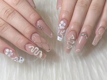 エムネイル(M-Nail)/★ピンクベージュ×フレンチ★