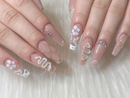 ★ピンクベージュ×フレンチ★