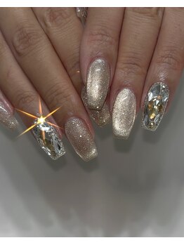 ホランイネイル(HORANGI NAIL)/フルストーン2本マグネット追加