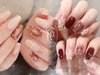ユーティーネイル(Youty Nail)の写真/≪名古屋TOPのカラー展開≫雰囲気を捉えて、デザインに落とし込み、似合わせる。貴女に最も"近い"ネイル＊