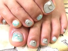 ネイルサロン ティディ(TIDY)/タイダイ/シェル#2017夏ネイル