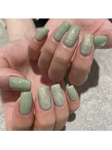 ヴィヴィアンビューティ ネイルアンドアイ Viviean Beauty Nail & Eye/西森 ミントネイル