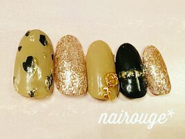 アニマル柄ネイル♪