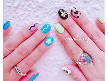 モチミィ(mochimy.)/*レトロポップネイル*
