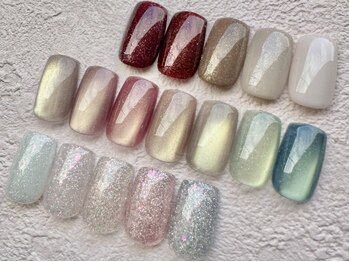 ビアンカ(Bianca)の写真/上質で自分だけの特別なネイルを叶えてくれる【ネイルサロンBianca】大人女性を虜にするアートが豊富♪