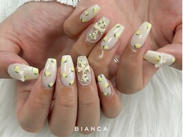 夏ネイル　¥10300～.