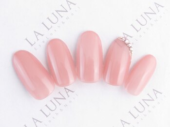 ラルナ ネイルアンドアイラッシュサロン(LA LUNA nail & eyelash salon)/9月10月◇定額ナチュラル◇