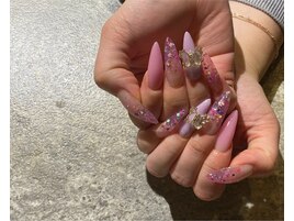 【スカルプ】ギャルネイル