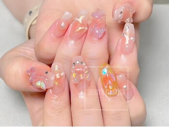 シェリーネイルサロン 新宿南口店(SHERRY NAIL SALON)の写真/【縦長美フォルム】長さだし＋10本やり放題¥16500◆初回オフ無料◆フィルイン◆/再現度抜群!!ワンホン/韓国