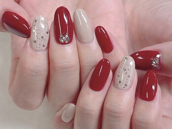 トイロ 西院店(TOIRO)/みさと/ボルドーネイル