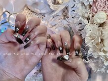 レアネイル 渋谷店(Le’a nail)/黒グラデーション☆
