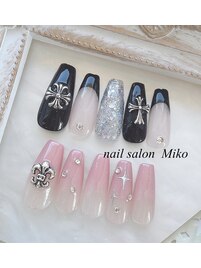 クロムパーツ　ネイル
