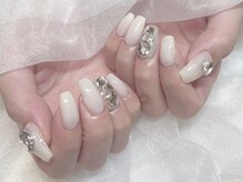 モカ 心斎橋(moca by Lee)/【Aina】埋めつくしネイル