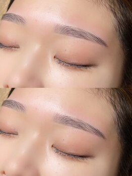 アイブロウメニューがあるサロン