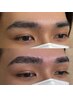 【初回限定】メンズ眉 《ブロウデザインwax》+《毛流れ矯正》 ※男性専用