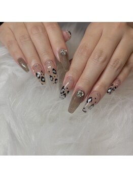 ルアナ(Luana)/▼ヒョウ柄ネイル
