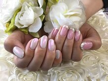 ネイルミュージアム(Nail Museum)/【春】ガラスフレンチ