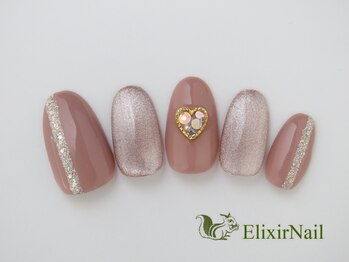 エリクサーネイル 池袋(Elixir Nail)/定額a シンプル/クーポン使用