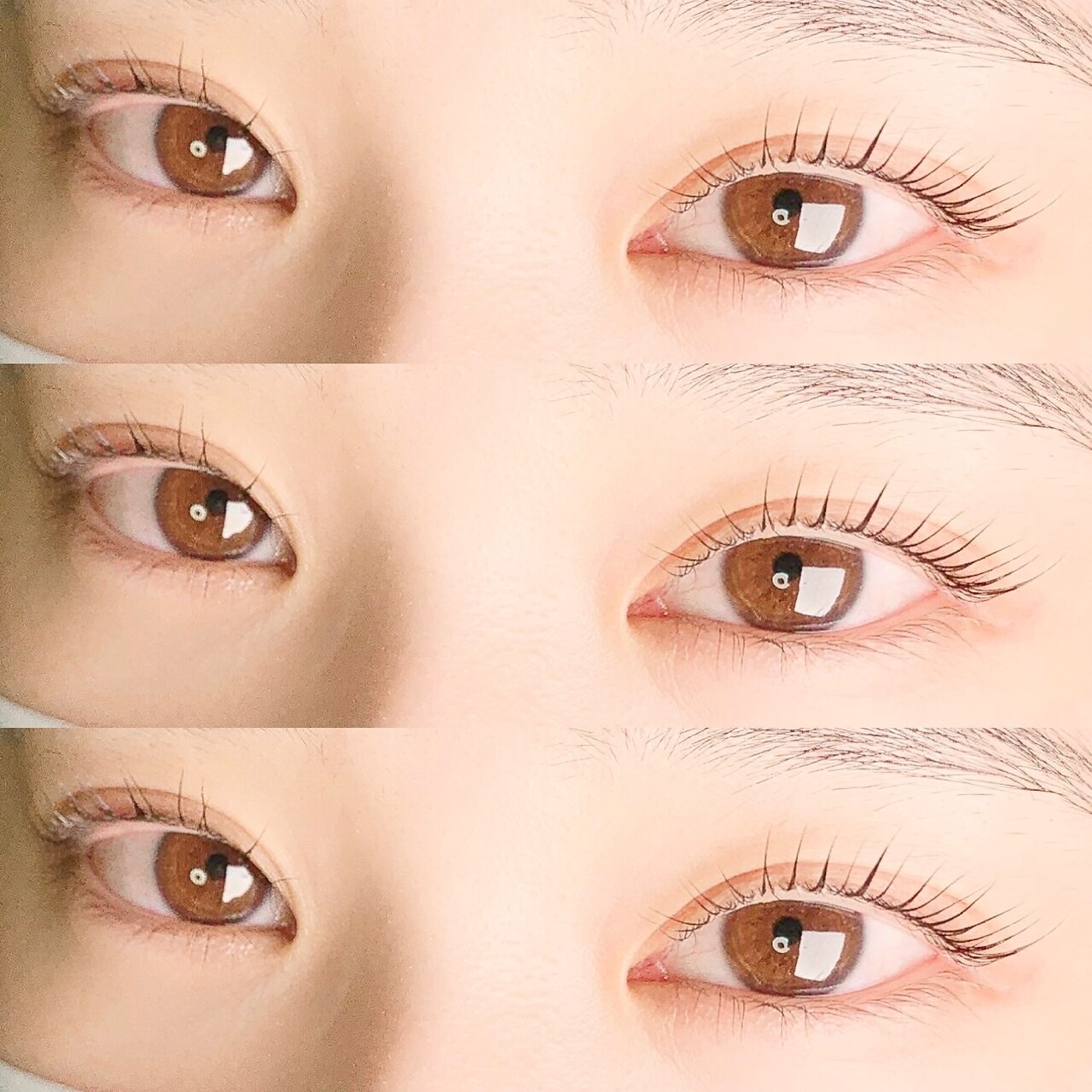 まつ毛パーマ*上品に根元から立ち上げ（トリートメント付束感仕上げ）