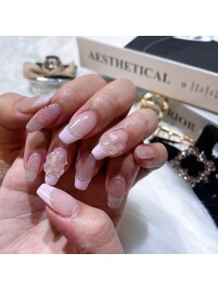 フレンチネイル　渋谷ネイル