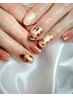 【華やかご褒美ネイル♪】季節の定額デザイン煌￥11000→￥8900