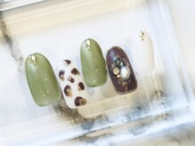 ツメトトノウ/レオパード&ストーンアート☆