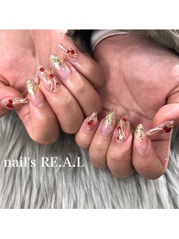 ネイルズリアル 倉敷(nail's RE.A.L)/ニュアンスネイル